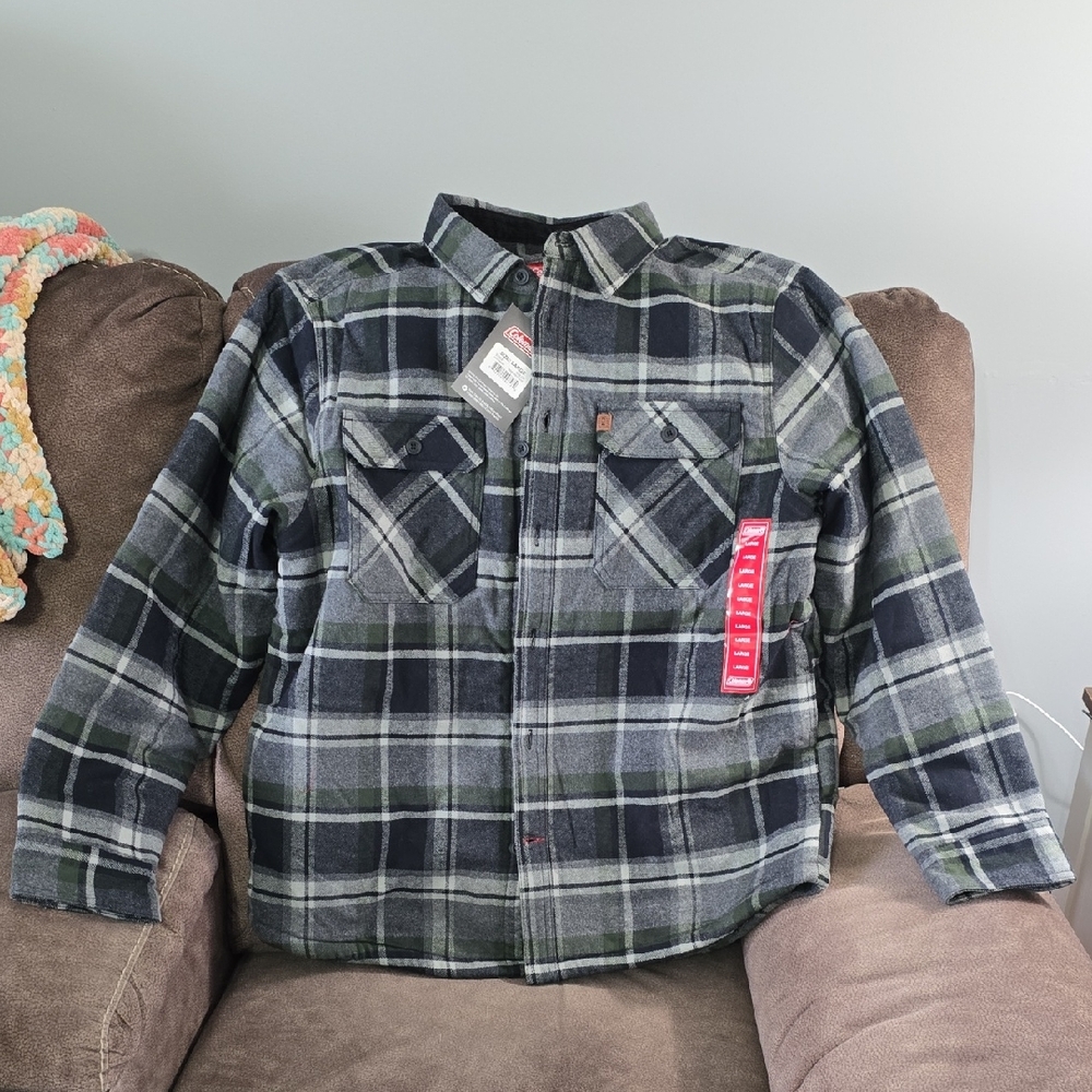 Coleman's Insulated Button Up - Picture 1 of 8